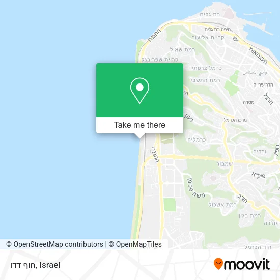 Карта חוף דדו