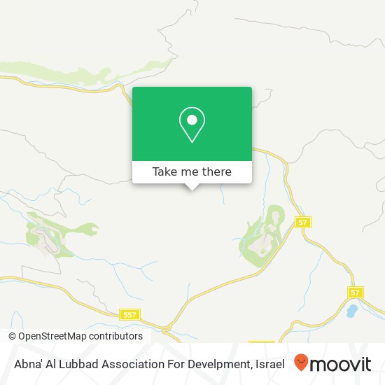 Карта Abna' Al Lubbad Association For Develpment