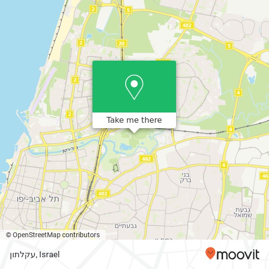 עקלתון map