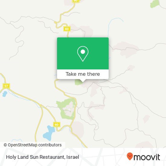 Holy Land Sun Restaurant map