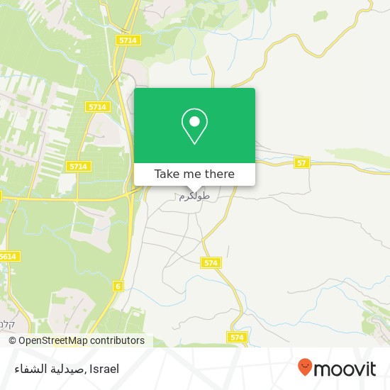 صيدلية الشفاء map