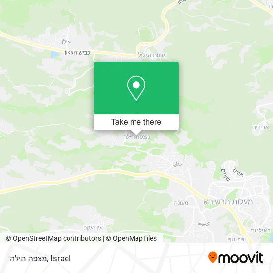 Карта מצפה הילה
