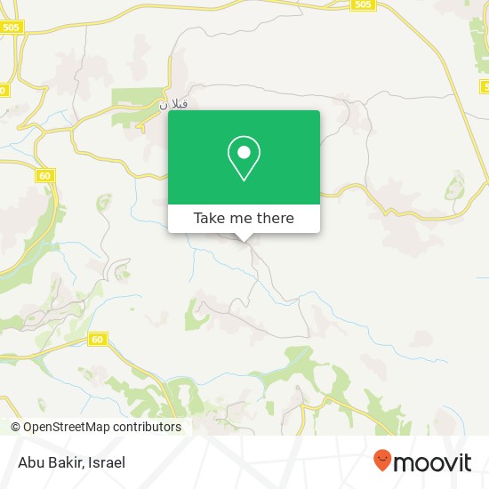 Abu Bakir map
