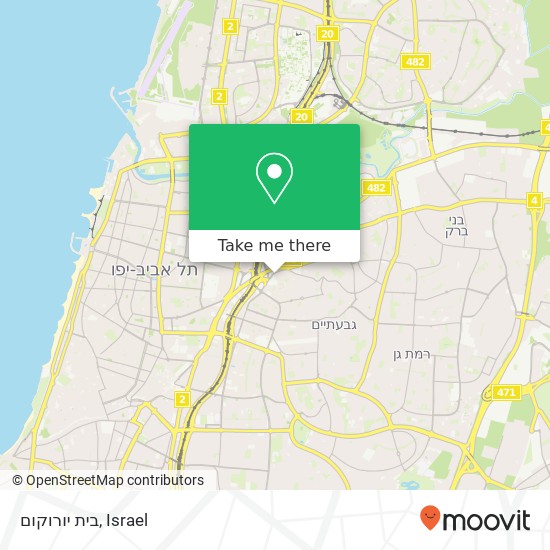 בית יורוקום map