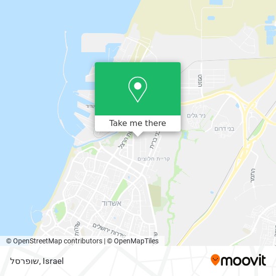 שופרסל map