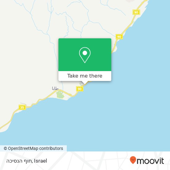 חוף הנסיכה map