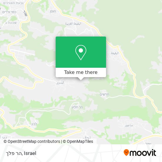 הר פלך map