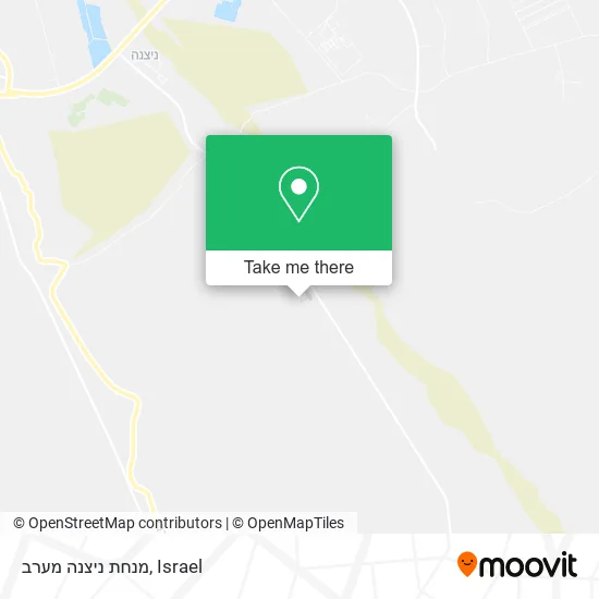 Карта מנחת ניצנה מערב