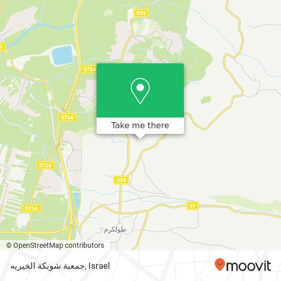 جمعية شويكة الخيريه map