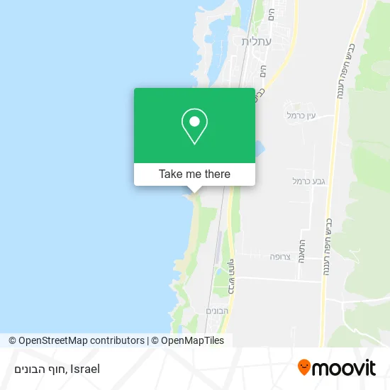 Карта חוף הבונים
