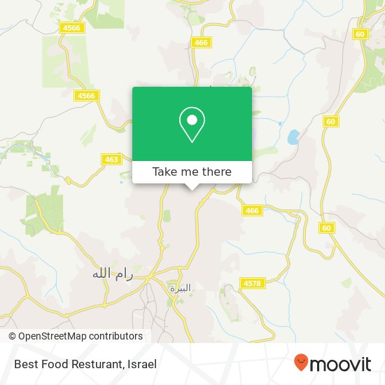 Best Food Resturant map