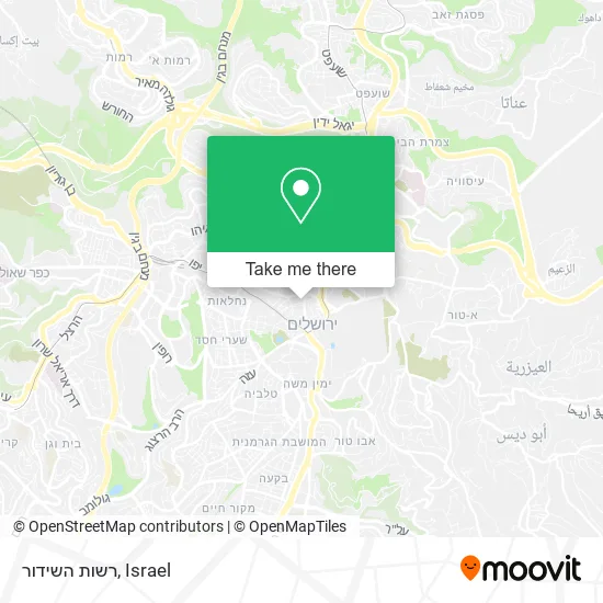 Карта רשות השידור