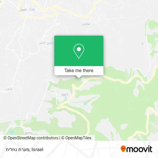 Карта מערת נחלית