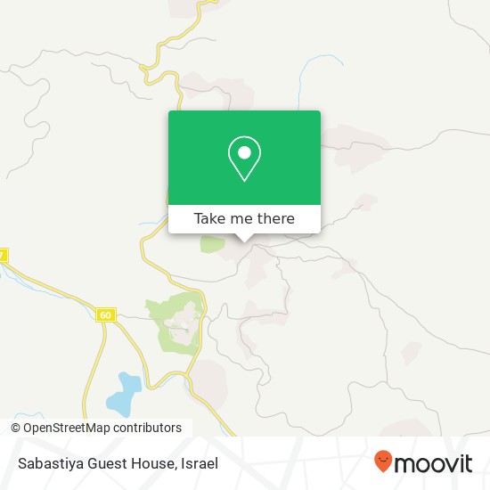 Карта Sabastiya Guest House