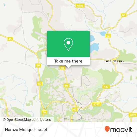 Hamza Mosque map