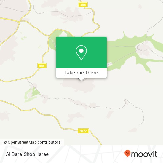 Al Bara' Shop map