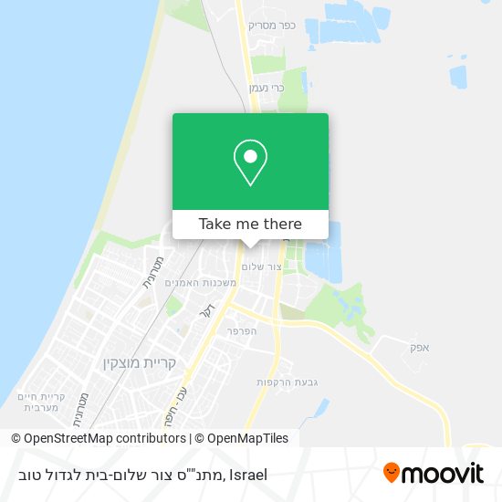 מתנ""ס צור שלום-בית לגדול טוב map