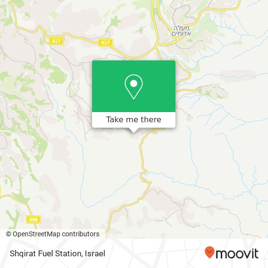 Shqirat Fuel Station map