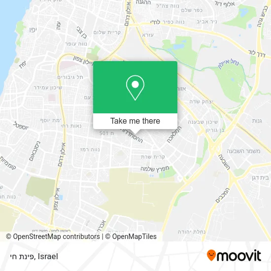 Карта פינת חי