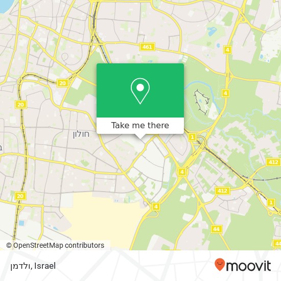 ולדמן map