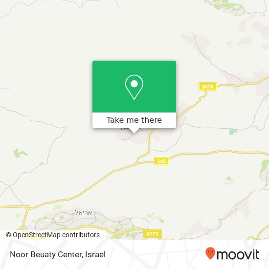 Noor Beuaty Center map