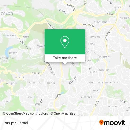 Карта בנין רוס