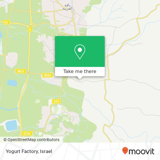 Yogurt Factory map