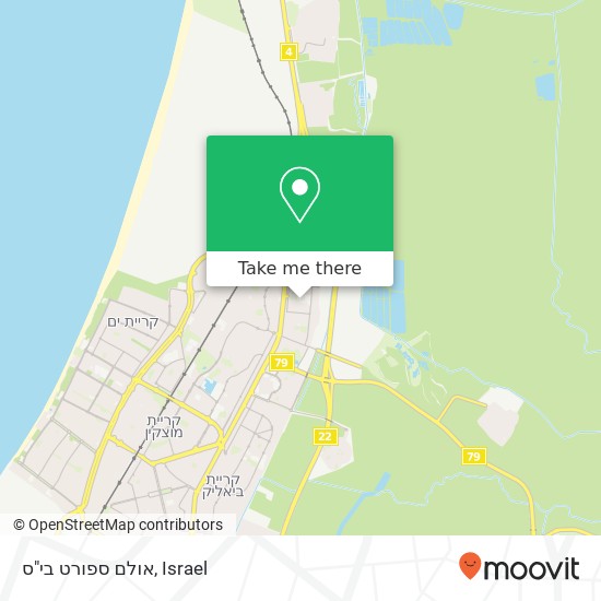 אולם ספורט בי"ס map