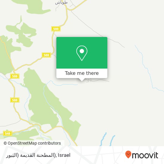 העין הכחולה map