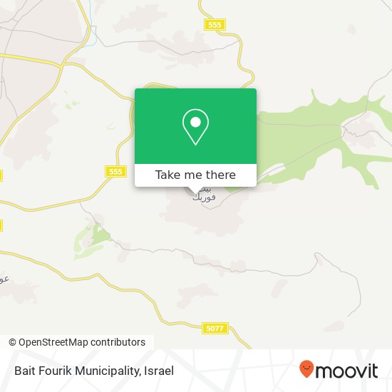 Bait Fourik Municipality map