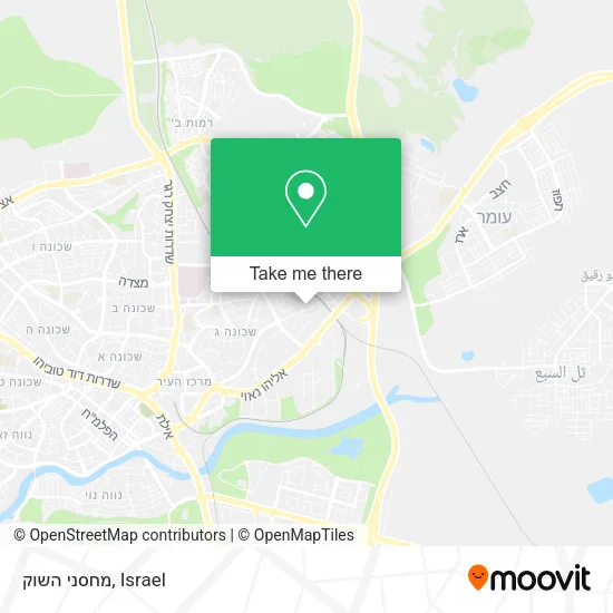 Карта מחסני השוק
