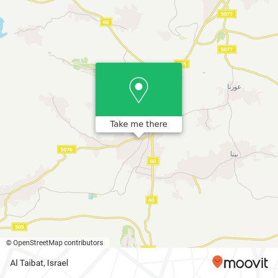 Карта Al Taibat