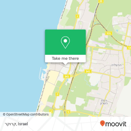 קרוקר map