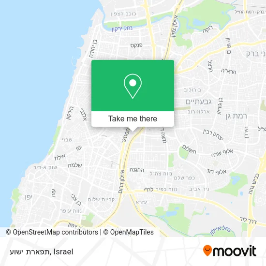 Карта תפארת ישוע