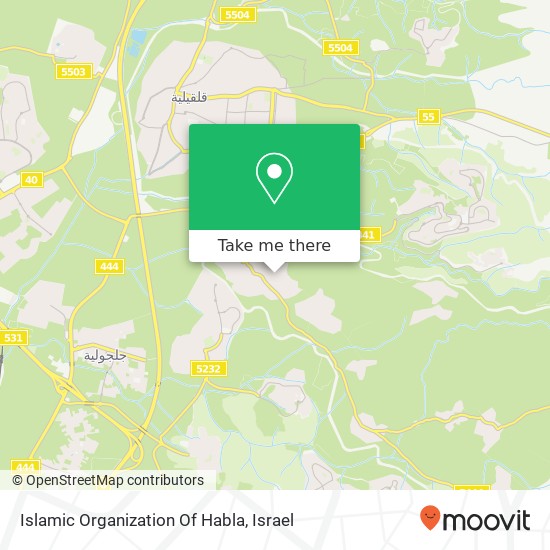 Карта Islamic Organization Of Habla