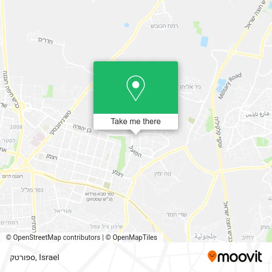 Карта ספורטק