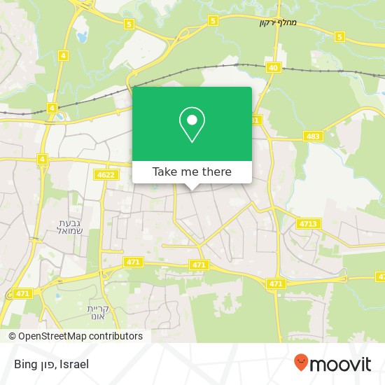 Карта Bing פון