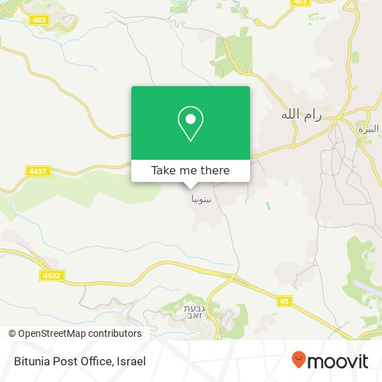 Bitunia Post Office map