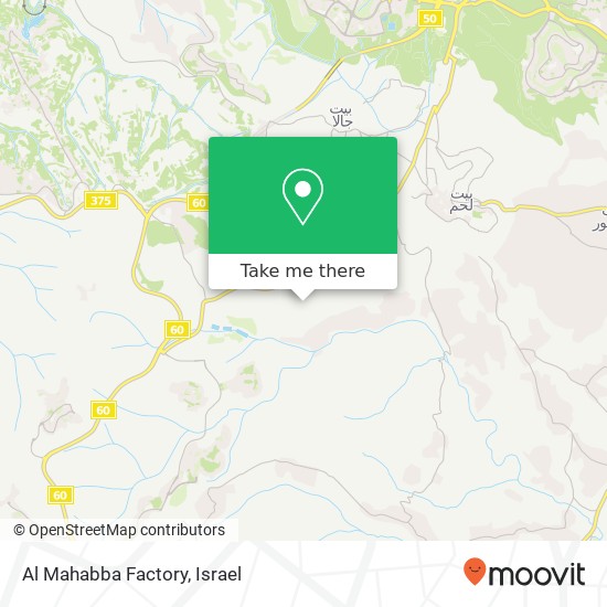 Al Mahabba Factory map