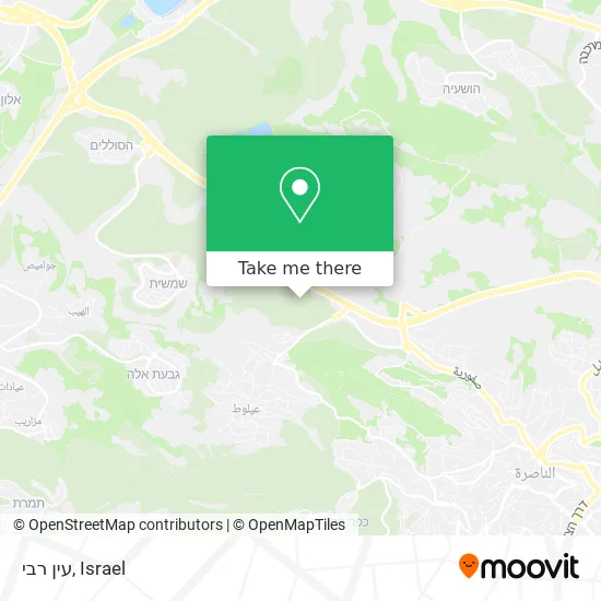 Карта עין רבי