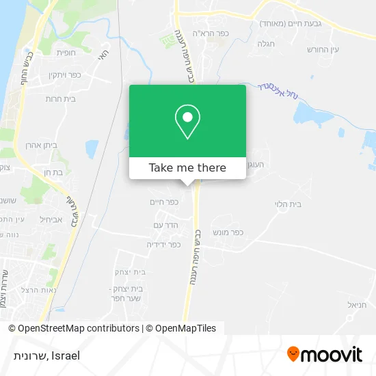 Карта שרונית