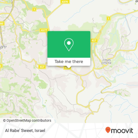 Al Rabe' Sweet map