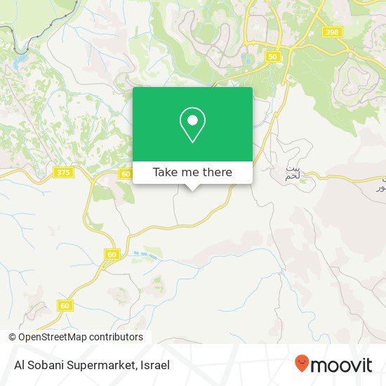 Карта Al Sobani Supermarket