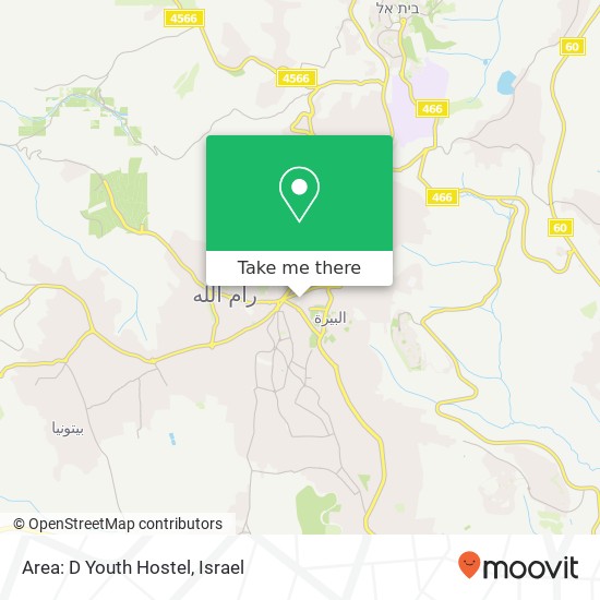 Карта Area: D Youth Hostel