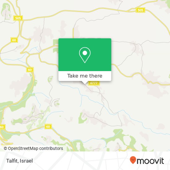 Talfit map