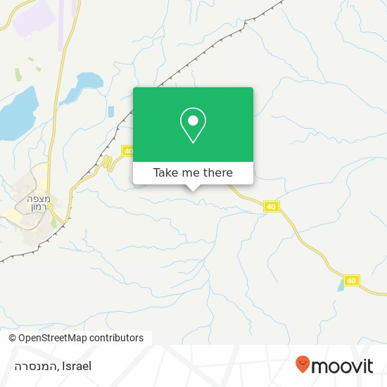 המנסרה map