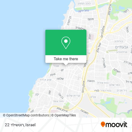 רוטשילד 22 map