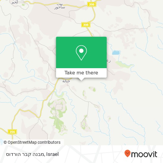 מבנה קבר הורדוס map