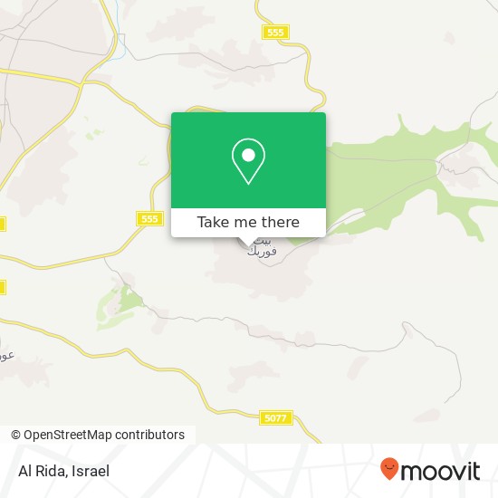 Al Rida map