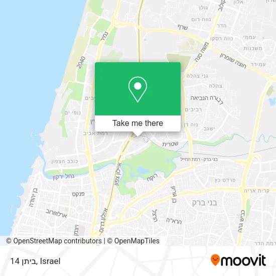Карта ביתן 14